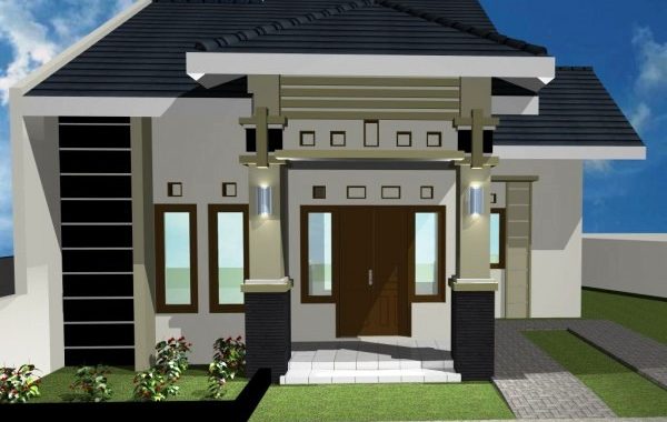 Model Teras Rumah Mewah Modern